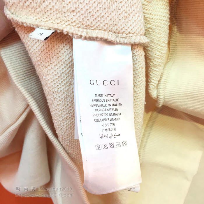 Gucci男裝 19-20FW新款 古奇白色衛衣 Gucci圓領衛衣 男士秋季新款單品  tzy2232